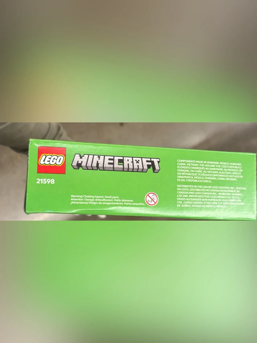 Craft Minecraft-Inspired Green and Blue Ocean Building Set